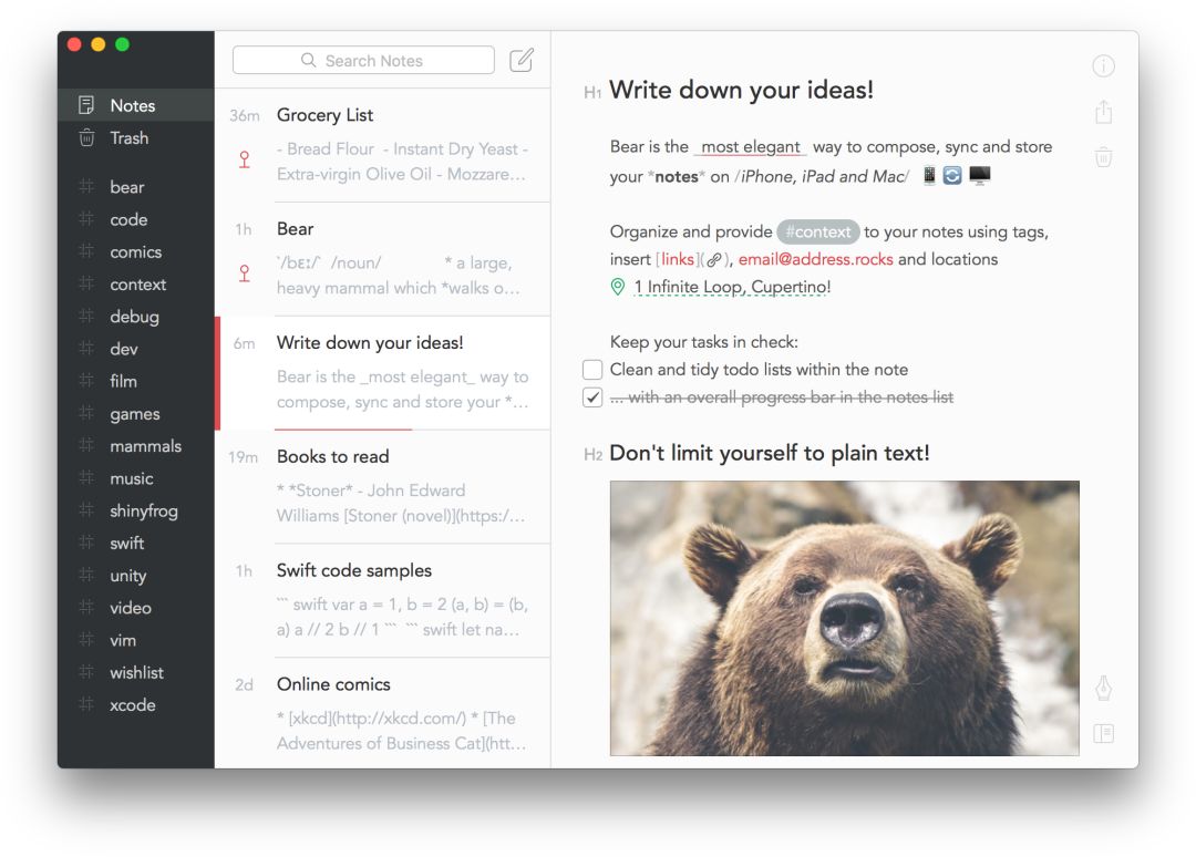 Mac 上最好的 Markdown 笔记软件