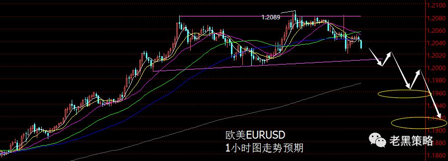 【老黑策略】1.8-12外汇、黄金、原油周评策略