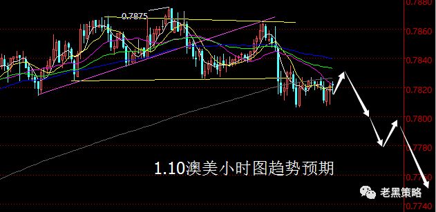 【老黑策略】1.10外汇操盘策略