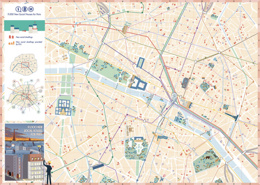 ​9.000 New Social Houses for Paris | 巴黎9.000座新社会之家