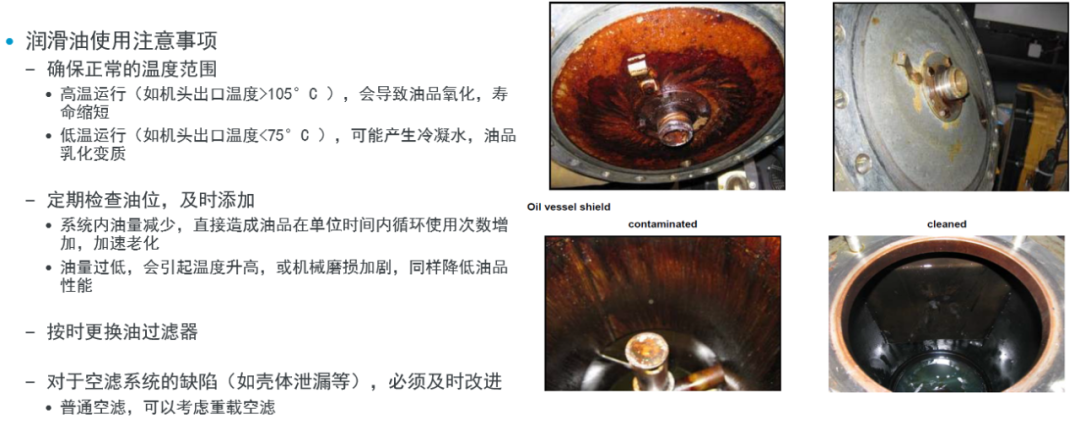 空压机丨夏季如何避免空压机润滑油乳化的图3