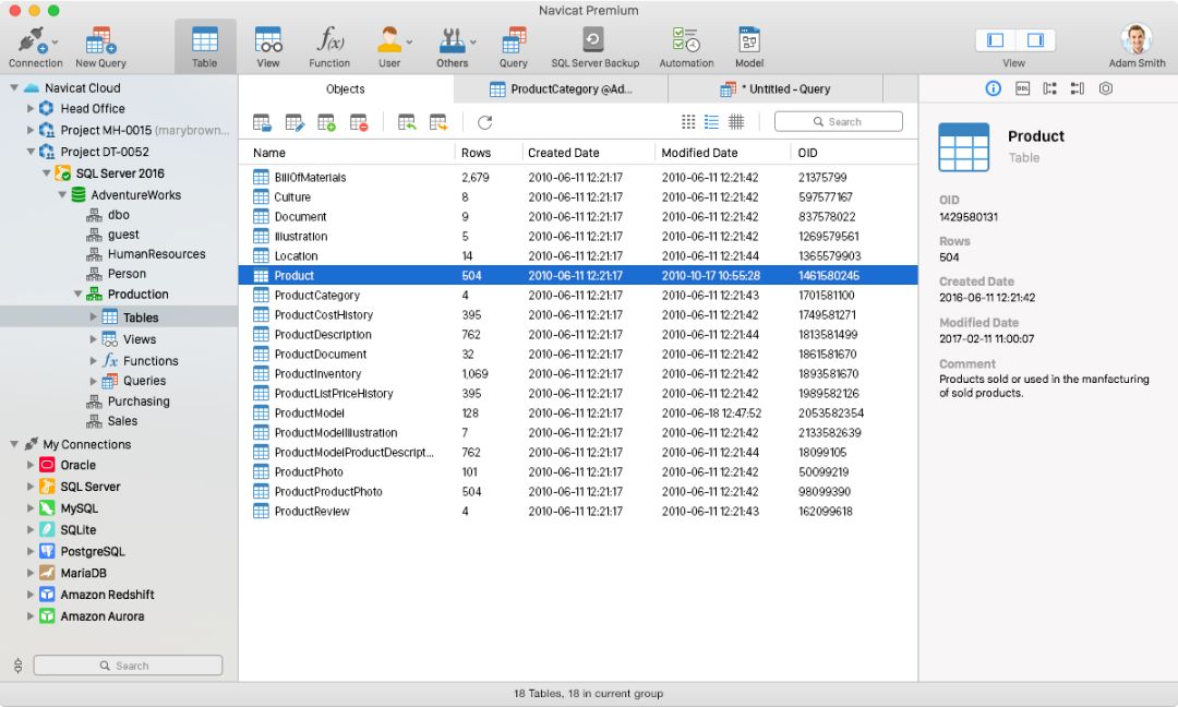 【Mac软件】Navicat Premium 12.0.27 数据库管理工具免激活下载