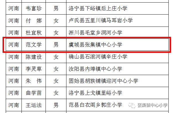 张集镇中心小学教师喜获国家级奖项