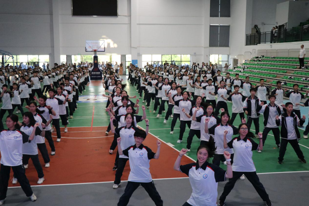 舞出活力舞出精彩衡阳市第九中学2022年上学期初一年级排舞比赛