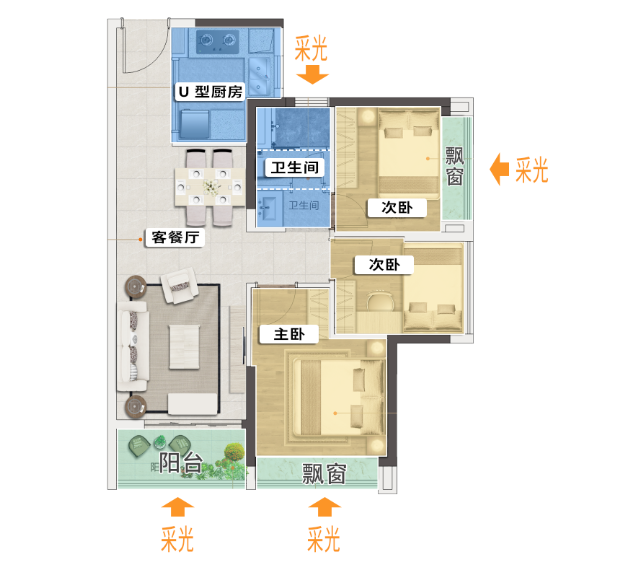 公交珠实花城云著