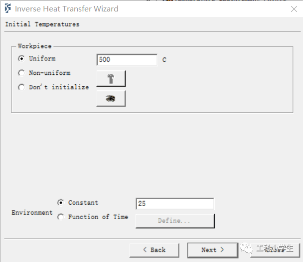 DEFORM 反传热计算的图12