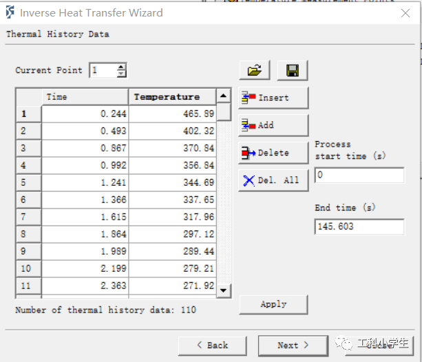 DEFORM 反传热计算的图15