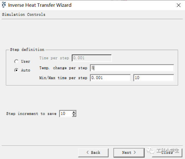 DEFORM 反传热计算的图19