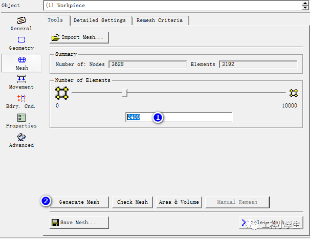 DEFORM利用边界元法模拟感应加热+淬火[2D ]的图11