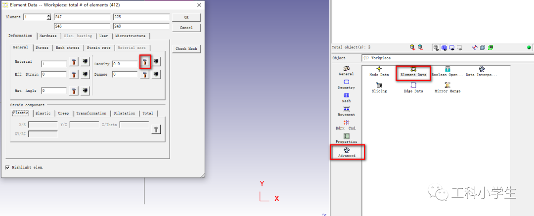 Deform多孔材料的滚珠轴承环成形的图9