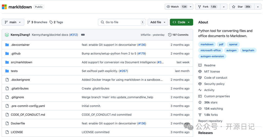 图片[3] - 36K⭐ 微软放大招了！音频也能转 Markdown - 易航博客