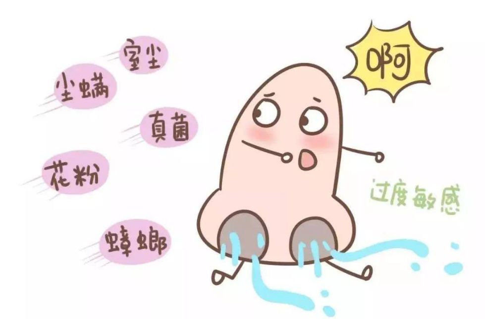 过敏，也叫超敏反应或变态反应？？？