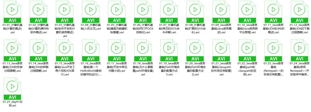 Java学习资源大放送！！