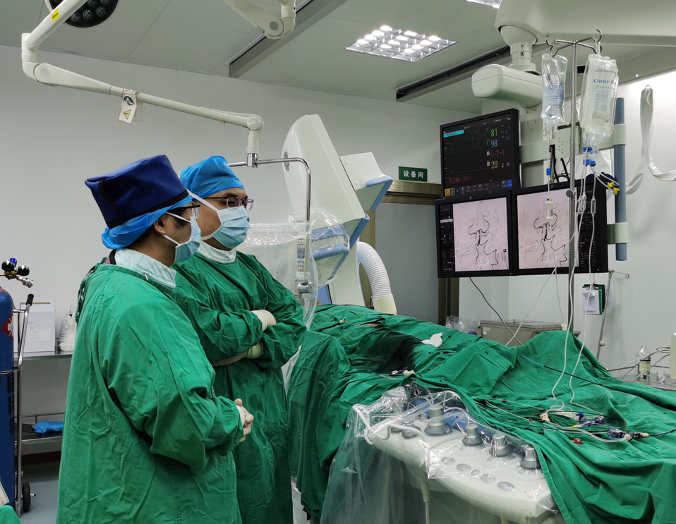 卒中新进展!我院神经内科完成首例急性脑梗塞静脉溶栓桥接取栓术