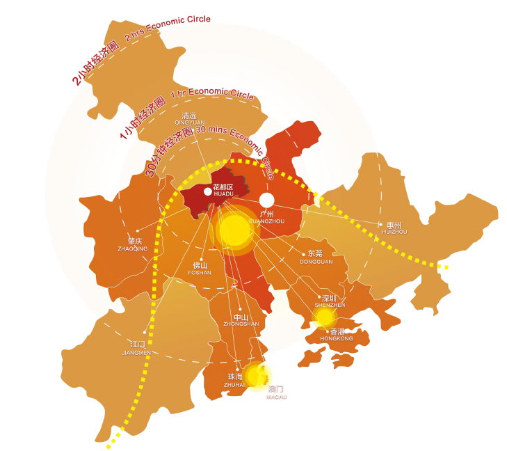 离世界*近的地方，广州打造大湾区空铁联运经济新*！