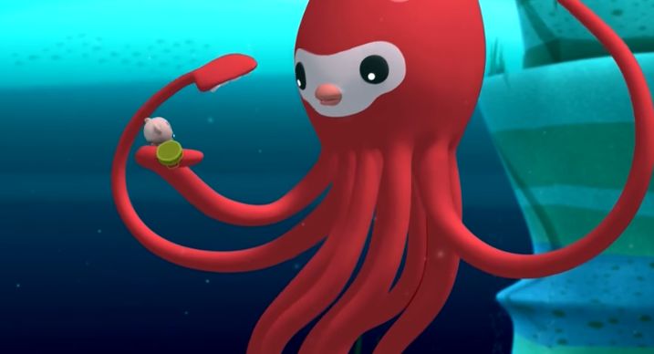 粤语故事海底小纵队与大王乌贼上