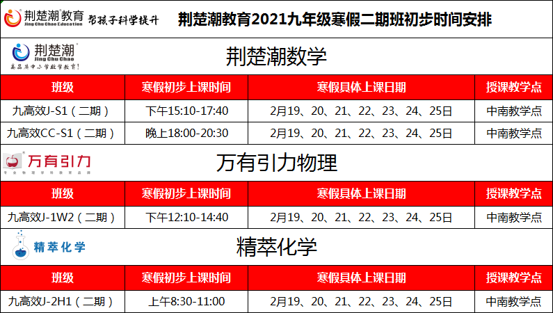 元调签约不够可靠？中考高分才是王道！初三寒假二期班火热报名中