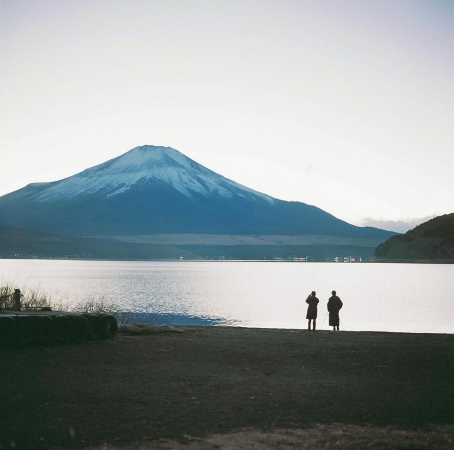富士山远近融合