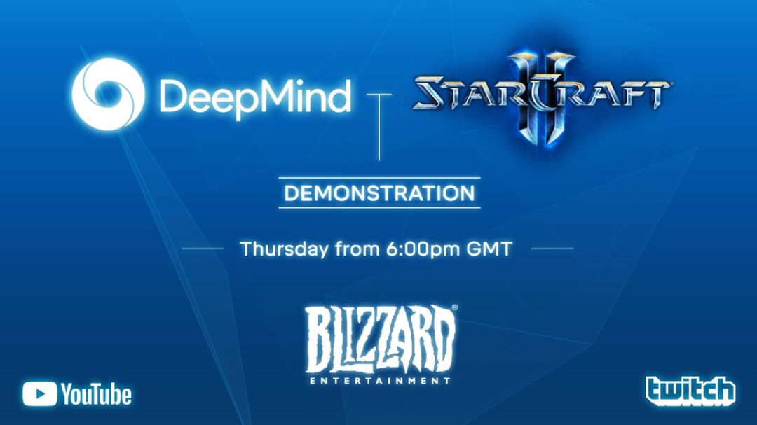 DeepMind星際爭霸2 AI首秀即將上演，旭東老仙奶一口？