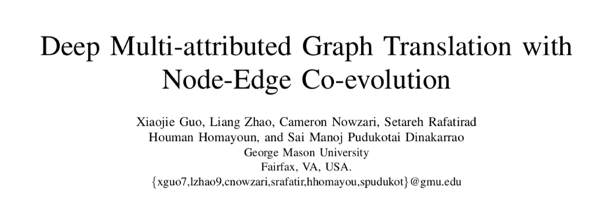 ICDM 2019最佳論文：從圖片、文字到網路結構資料翻譯，一種新型的多屬性圖翻譯模型