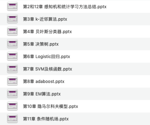 學它！李航《統計學習方法》課件，清華大學深圳研究院教授製作