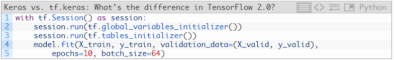 TensorFlow 2.0中的tf.keras和Keras有何區別？為什麼以後一定要用tf.keras？