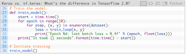 TensorFlow 2.0中的tf.keras和Keras有何區別？為什麼以後一定要用tf.keras？