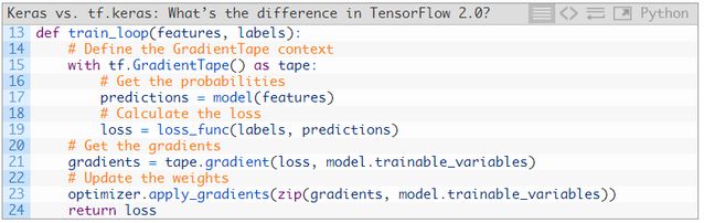 TensorFlow 2.0中的tf.keras和Keras有何區別？為什麼以後一定要用tf.keras？