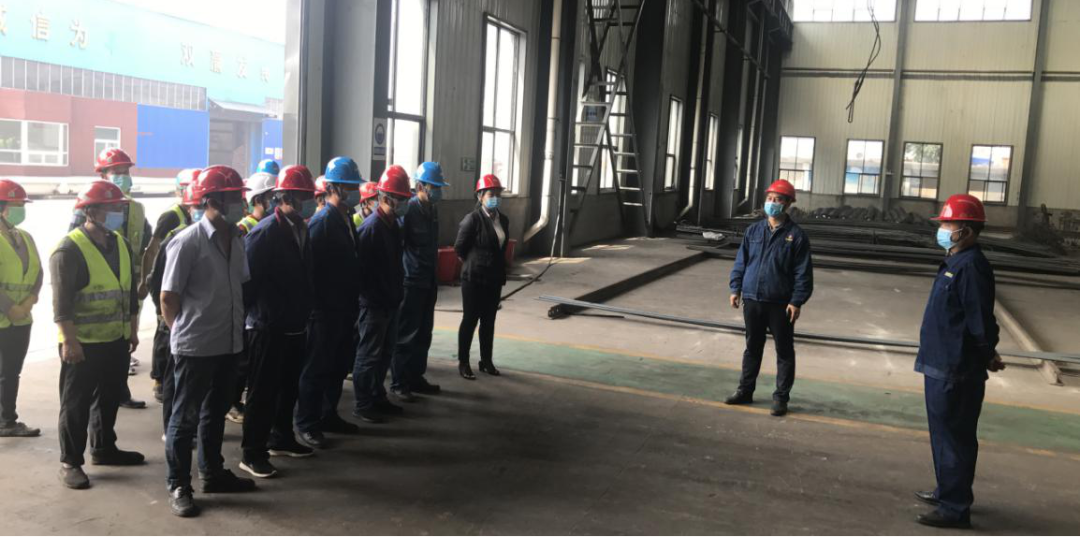钢加公司开展起重伤害事故应急演练活动