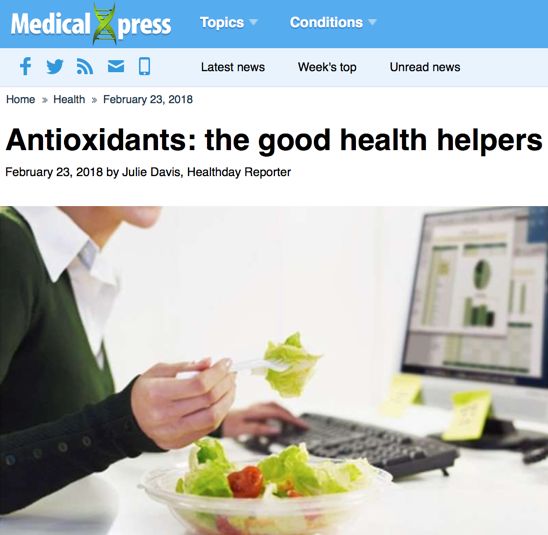 抗氧化剂: the good health helpers 抗氧化剂: the good health helpers