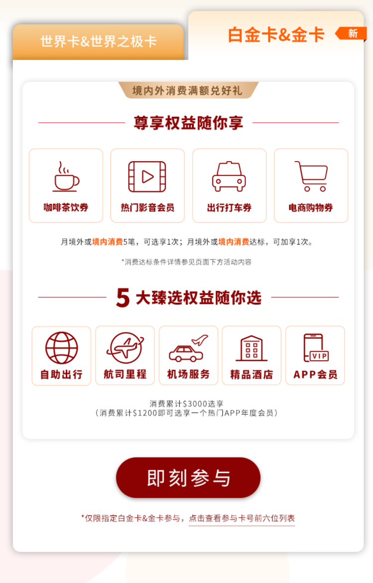 万事达消费大挑战活动升级 金卡白金卡可参与 境内线下刷卡达标领权益