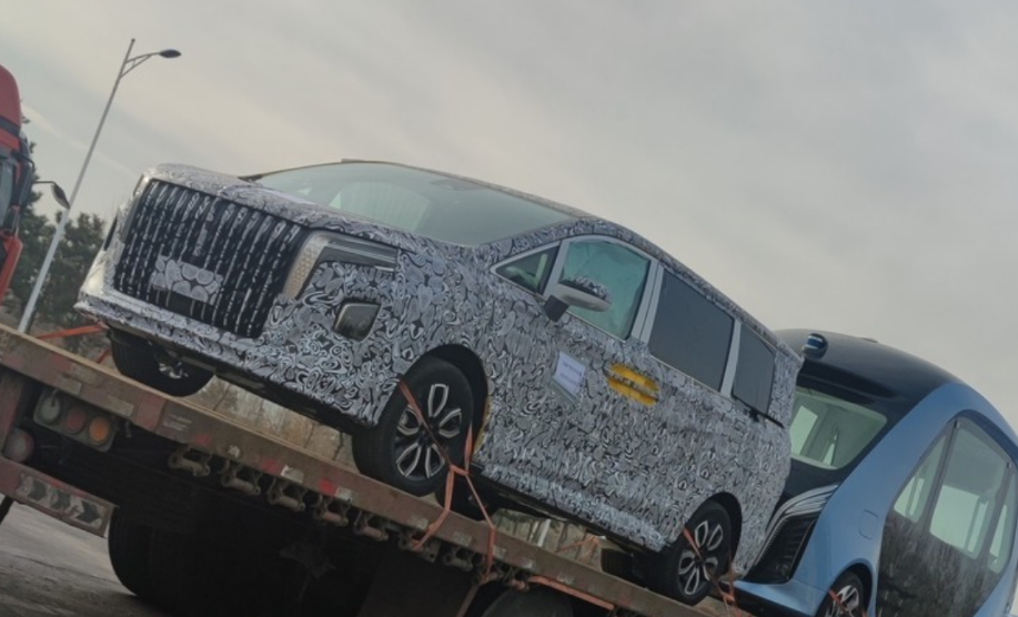 红旗mpv最新谍照曝光!-爱卡汽车爱咖号