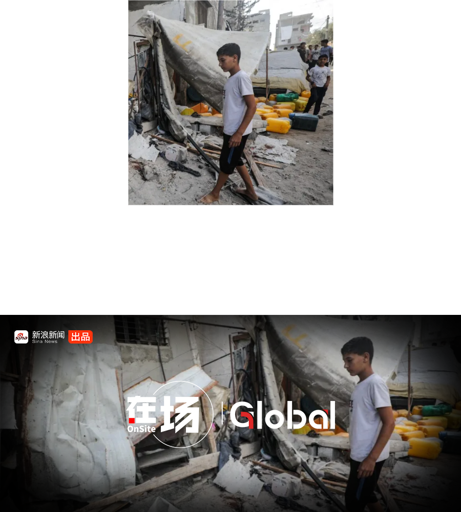取水时被袭击身亡,在场Global｜加沙父亲的愤怒：儿子在取水点“找口水喝”时遭以色列..