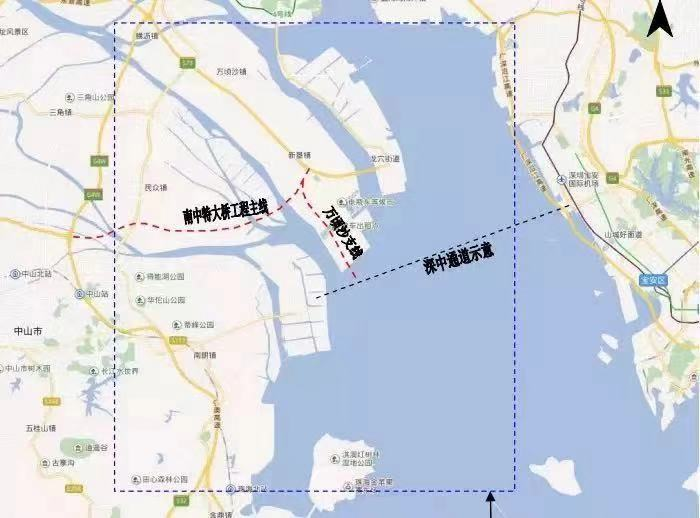 深中通道通车时间曝光？南沙半*圈交通向前推进！