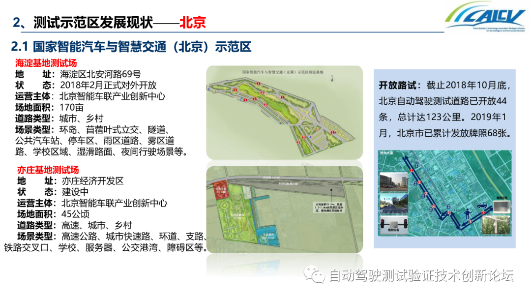 中国智能网联汽车封闭测试和开放道路测试发展情况的图10