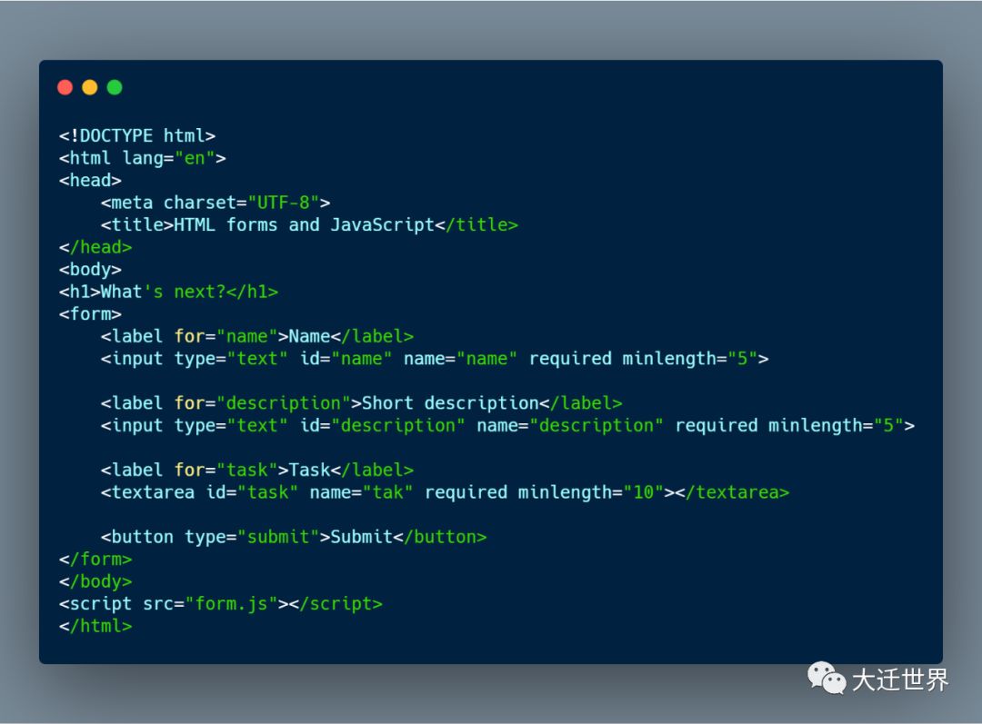 Js 口袋书 第11 章 Html 表单及localstorage 的使用 开发者头条