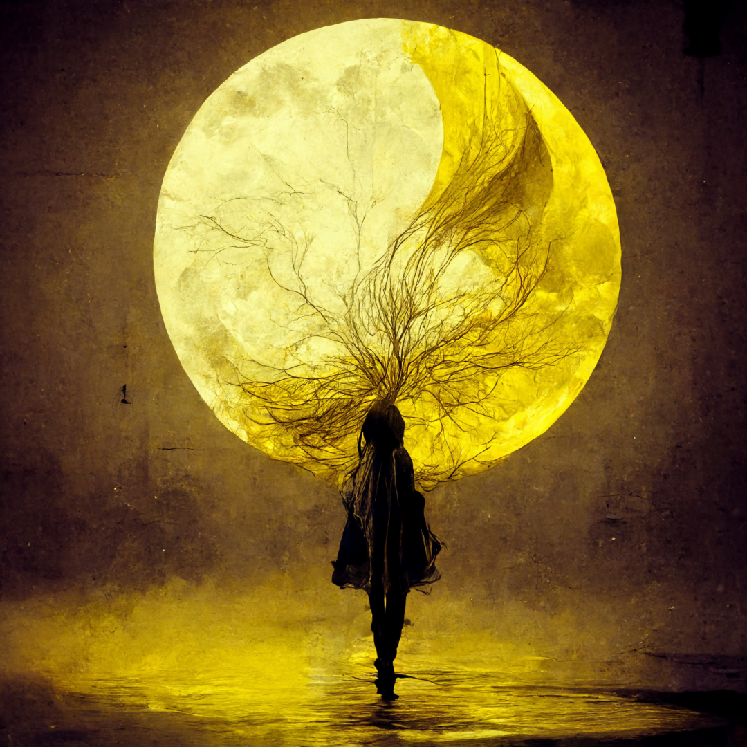 Pofilia. - Here she comes. She's my moon.