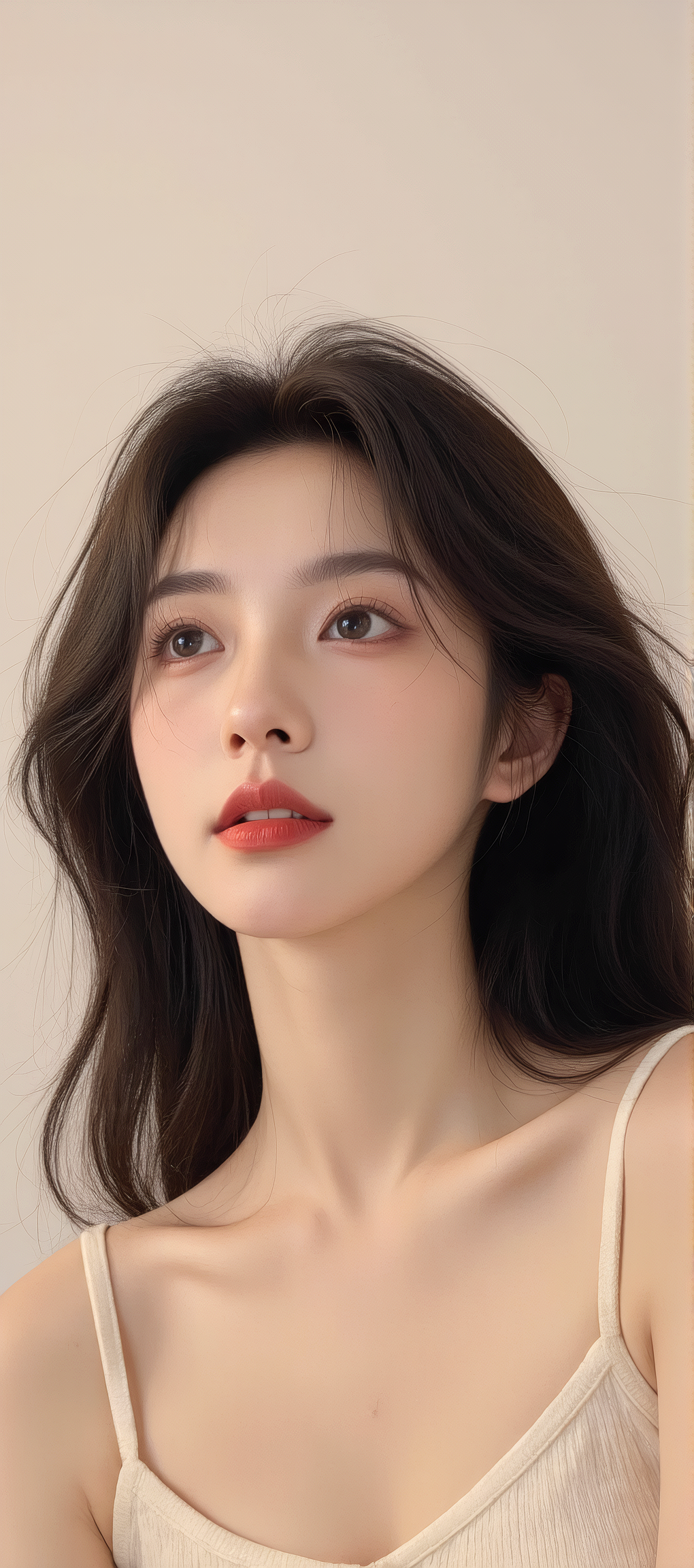 又发现一张AI生成的女神手机壁纸，超好看