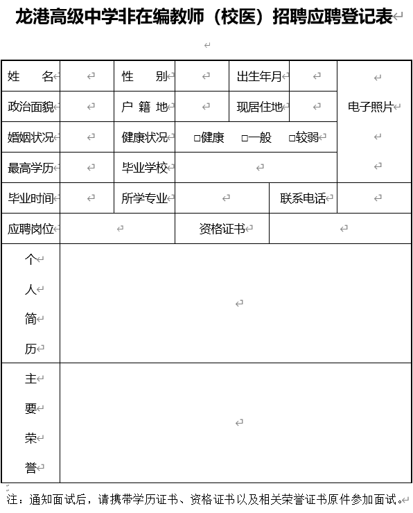 【温州市龙港市】2020年温州龙港高级中学招聘5名非编教师