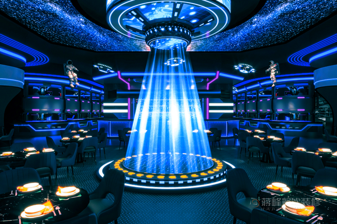 【欧洲首创】沉浸式太空餐厅2.0神秘降临! - 品牌vi设计,餐厅vi标识,