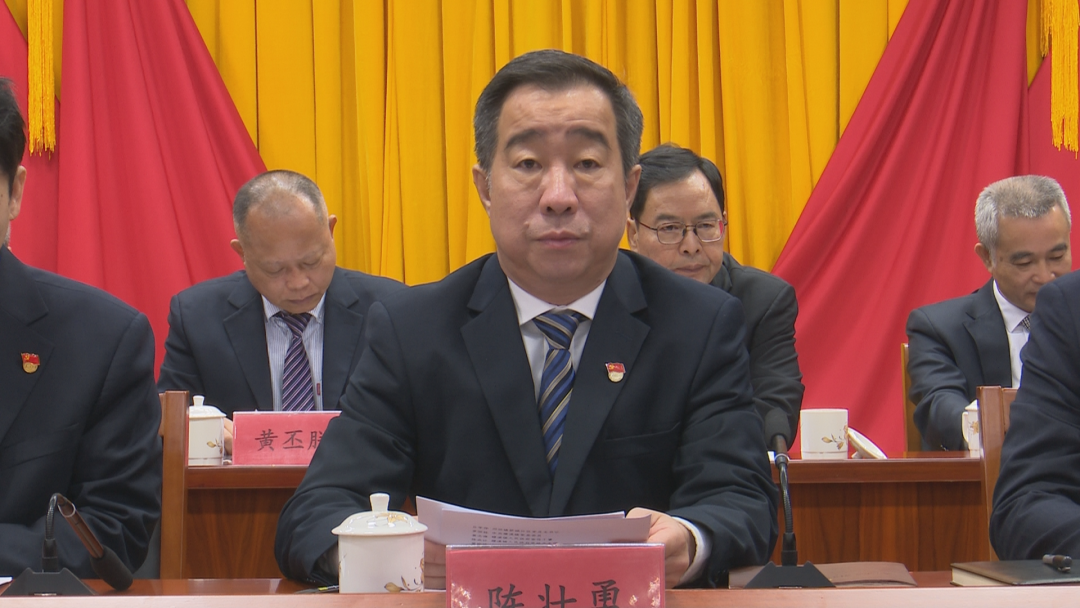 陈壮勇,罗炳新,余加瑞,叶祥振,李招军等县四套领导班子成员,法检