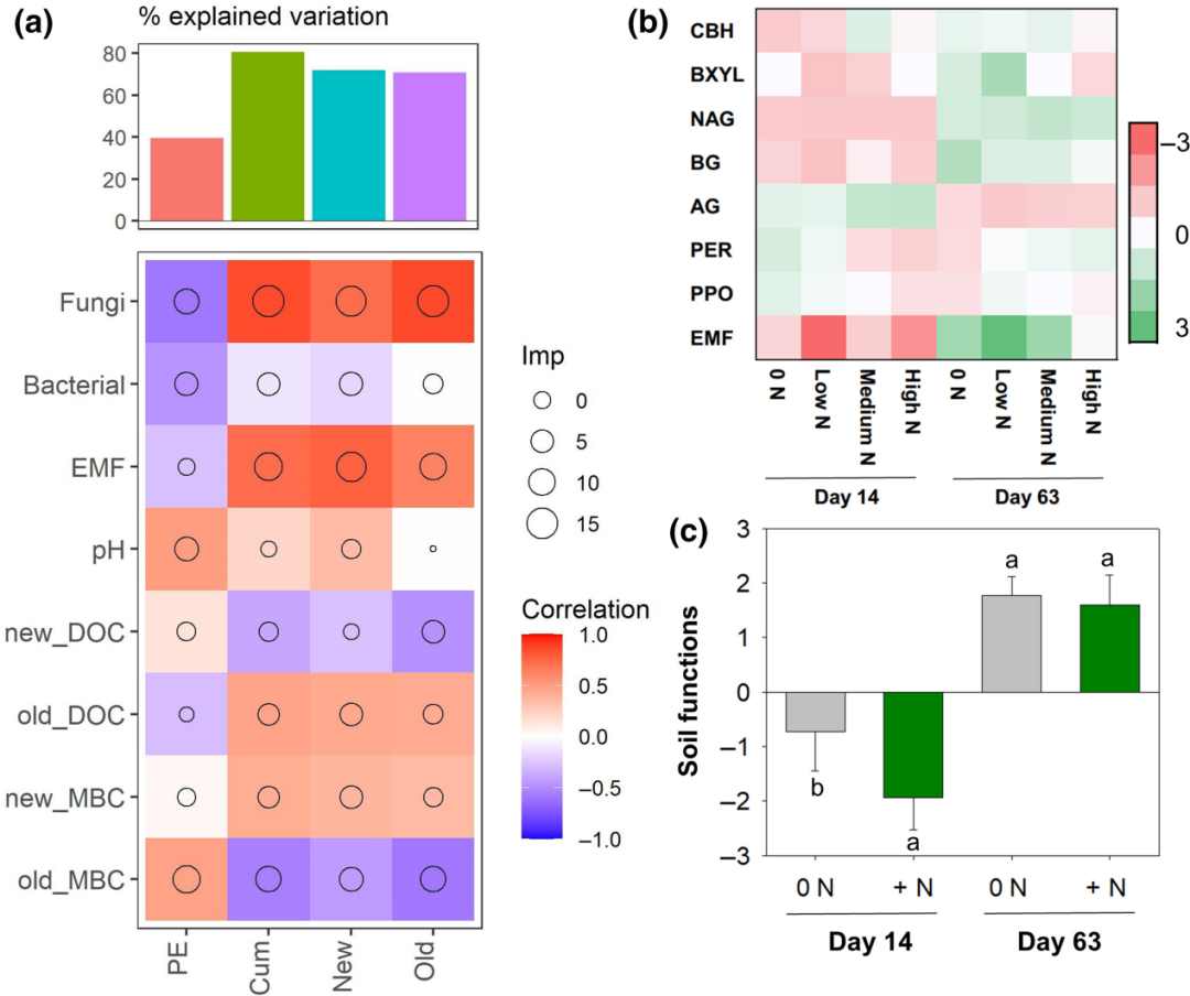 并非所有的碳都是相同的：氮输入下的易分解库和稳定库