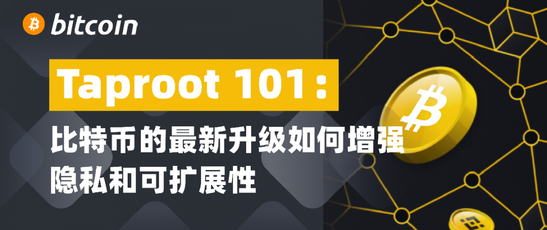 分享 |  Taproot 101：比特币的最新升级如何提升隐私性和可扩展性