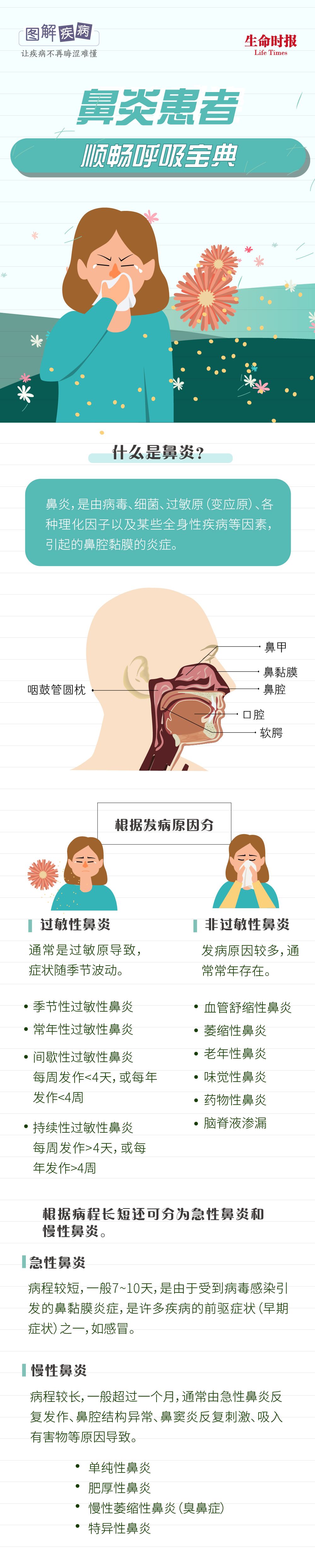 【圖解疾病】鼻炎添「堵」，讓你遠離會呼吸的痛 健康 第2張