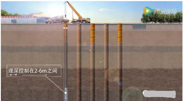 钻孔灌注桩施工全过程3D动画，简单易懂！的图10