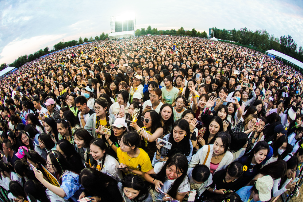 超燃音乐节共嗨渤龙湖高新区举办2023年天津无限美好音乐节