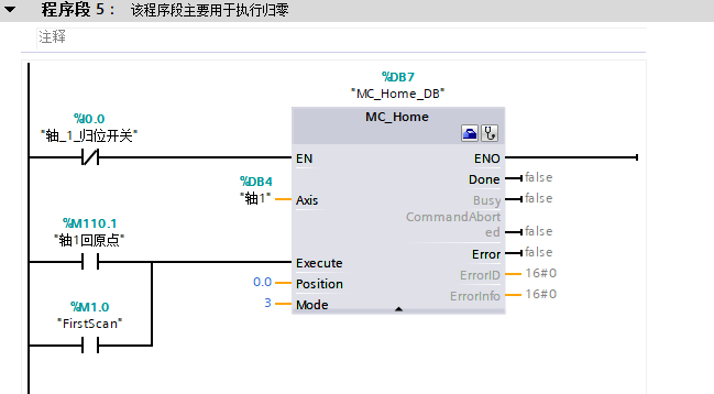 西门子1200PLC实用定位控制程序案例的图12