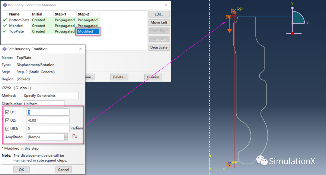 Abaqus案例 | 橡胶套压缩的图12