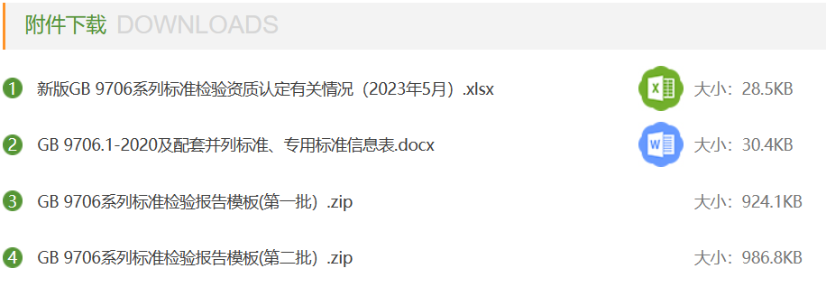 哪些产品适用于GB9706系列标准？插图1