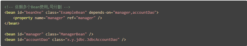 Spring核心——Bean的定义与控制 